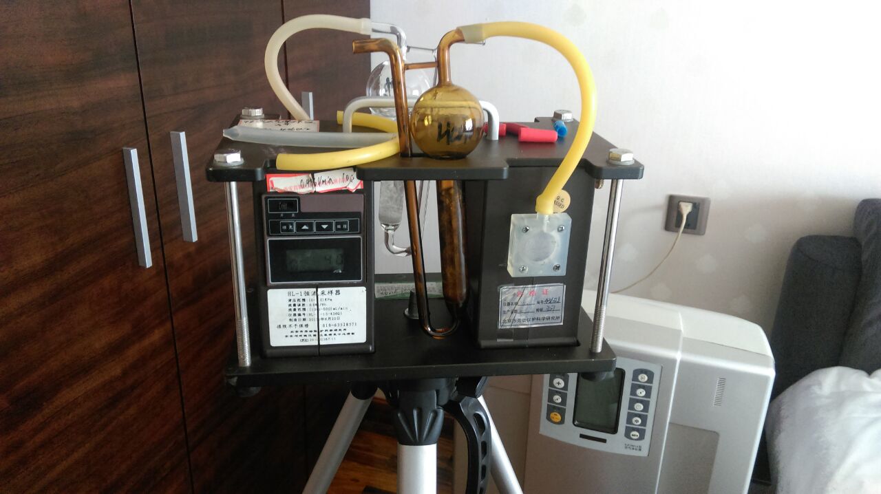 东新城市花园 靳先生室内空气检测 西安室内空